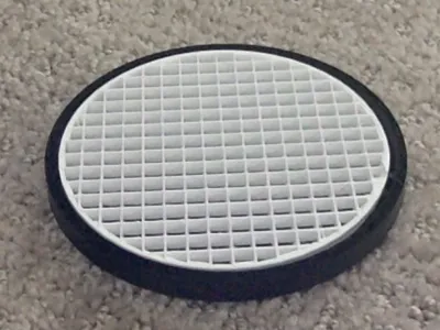 grid spill proof coaster