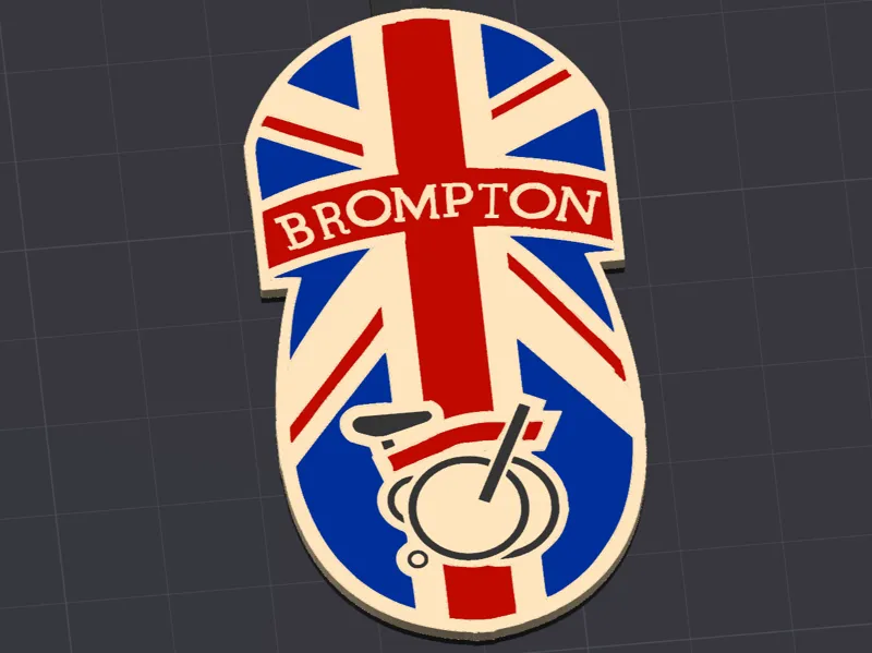 Brompton Keychain
