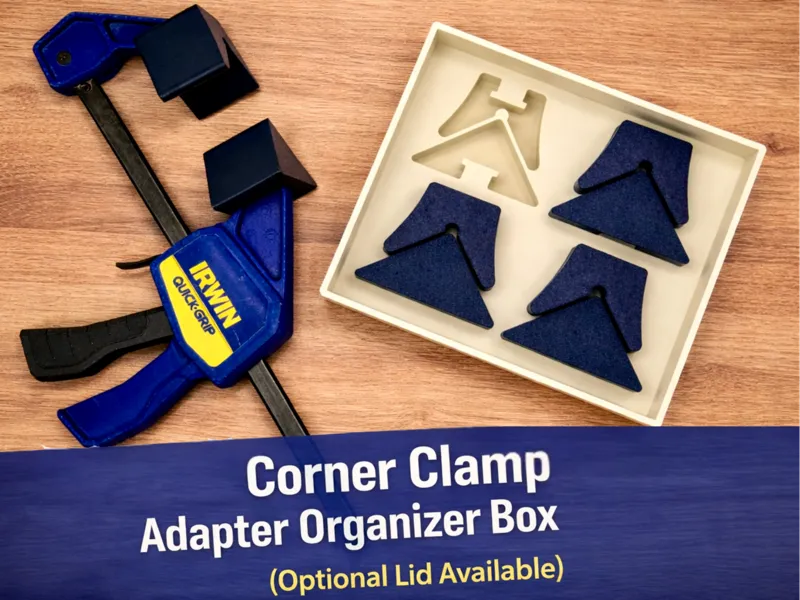 Display & Storage for IRWIN Corner Clamp Adapters