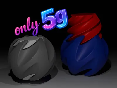 fidget spiral ball