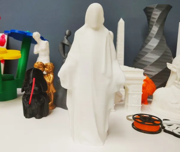 Buste du Christ - version lisse ou low poly
