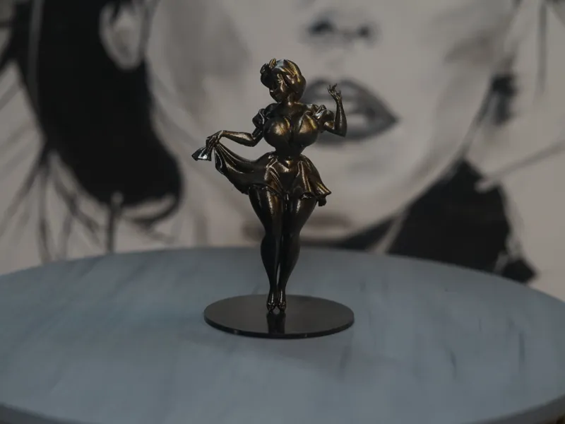 elegant dancer figure
