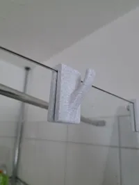 Crochet à serviette pour paroi de douche — photo 4