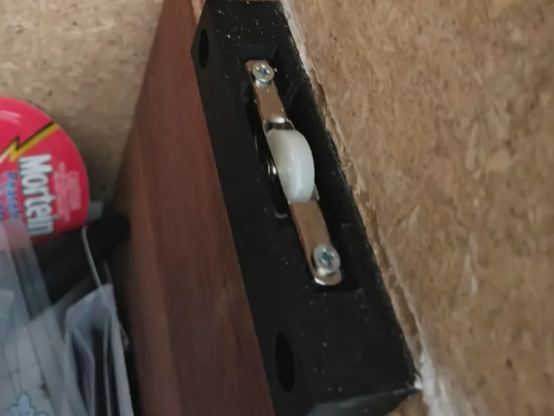wood-on-wood drawer glides replacement