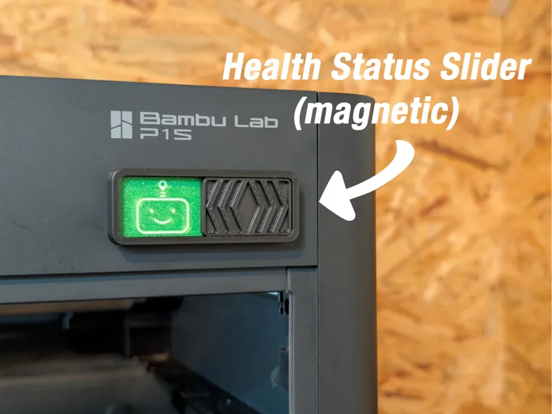 Printer Health Status Slider Fidget (magnetic)
