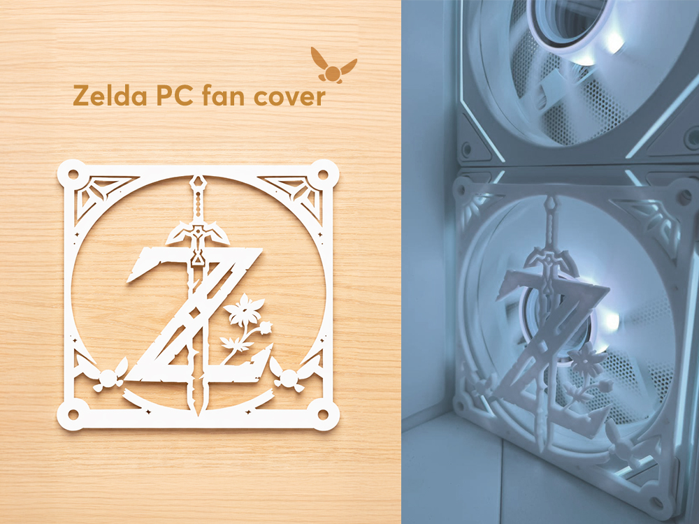 Zelda PC fan cover 120mm