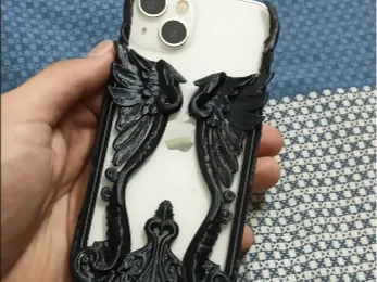 IPhone 13 Angel WIng Case (Remix of shimmye.stl)