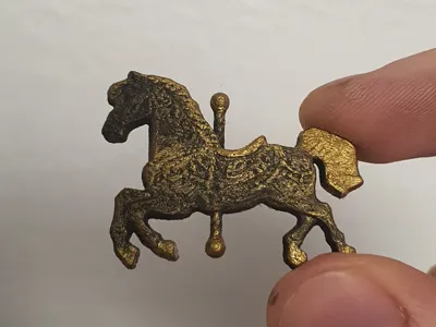 Carousel Horse Bas Relief