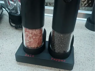 Electric Grinder Base Salt Pepper Stand (44)