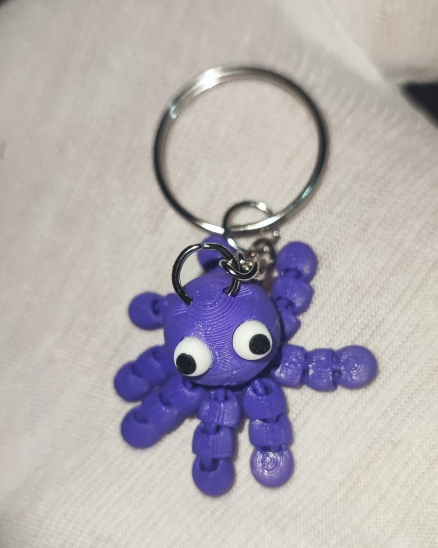 Miniatura 7 do modelo 3D Flexi Funny Octopus