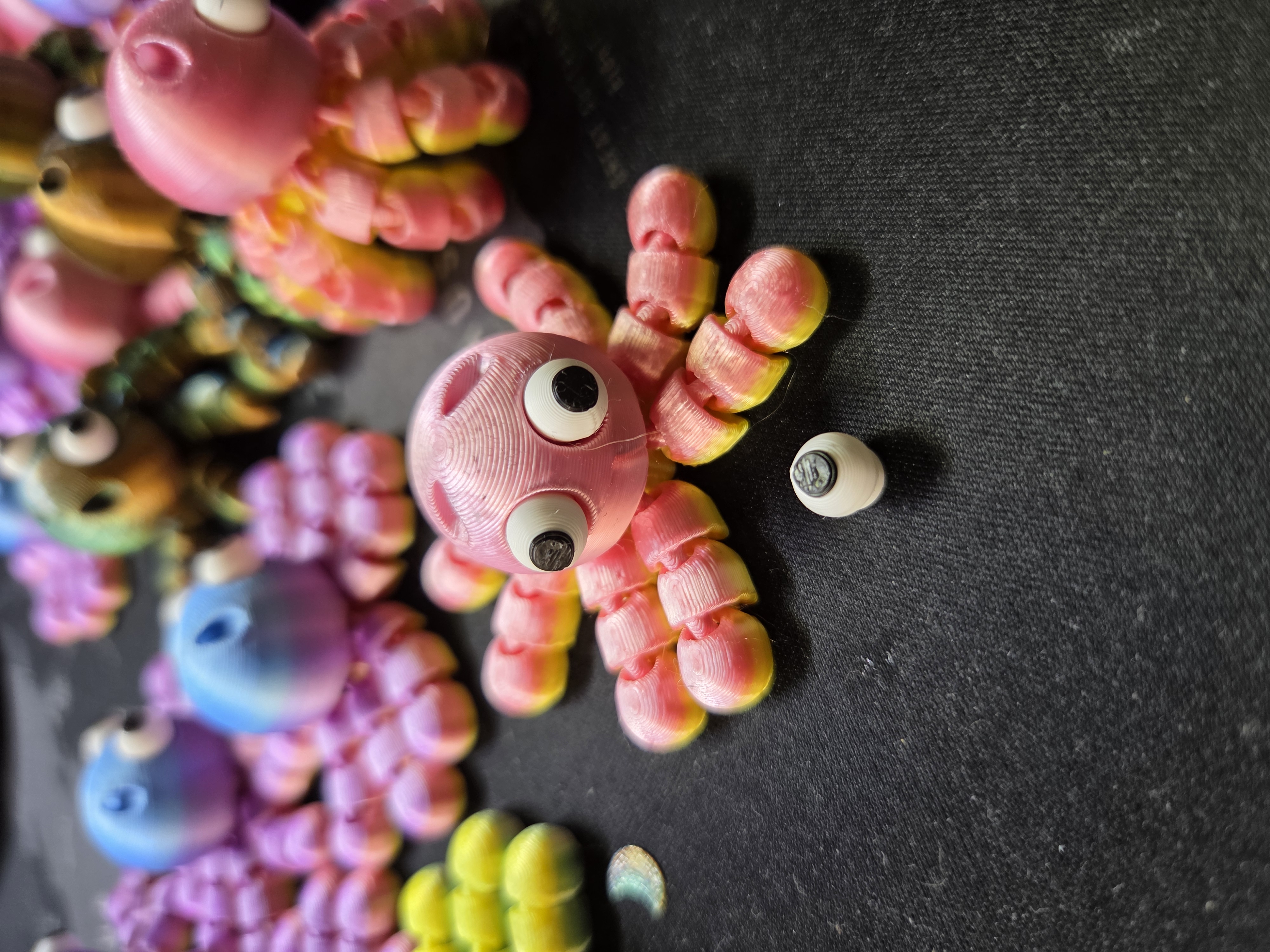 Miniatura 6 do modelo 3D Flexi Funny Octopus