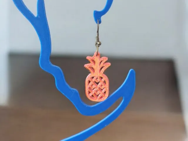 Tropical Pineapple Earrings