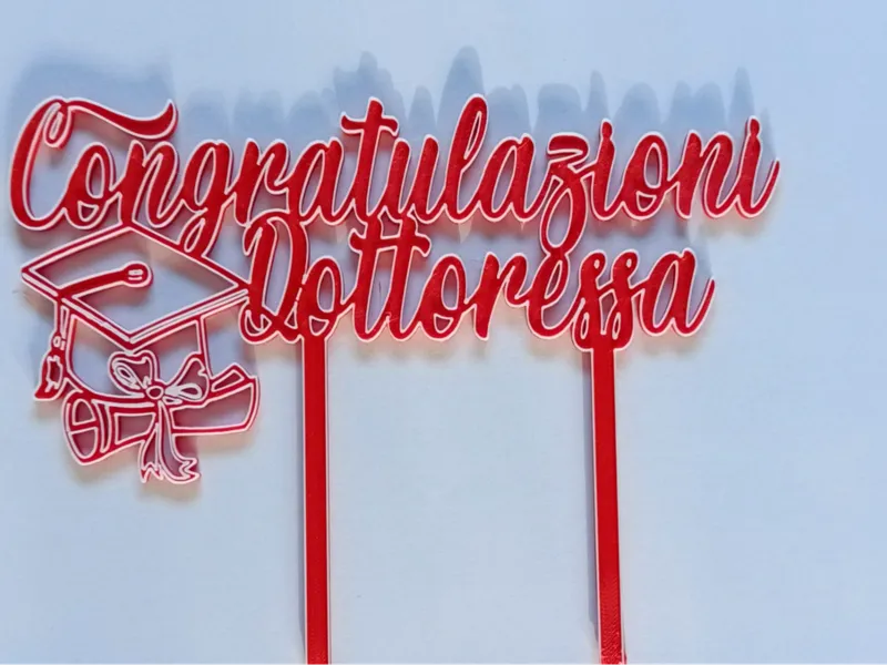 topper congratulazioni dottoressa