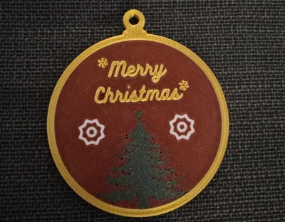 Christmas Ornament  -Merry Christmas-