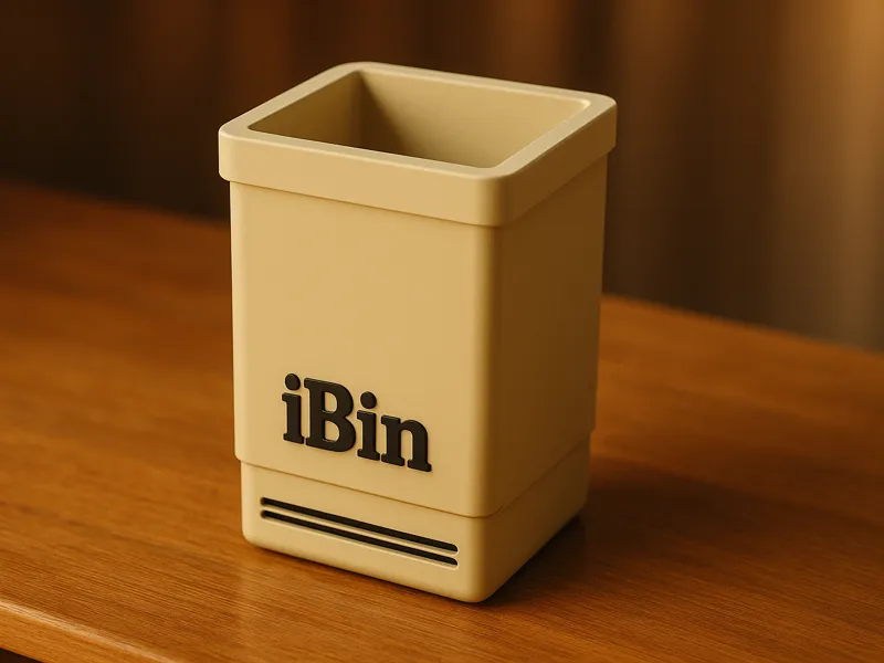 iBin | Apple Like Mini Desktop Trash Can