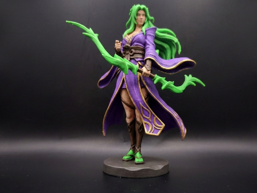 Fantasy Archer Figure - Elven Ranger Miniature