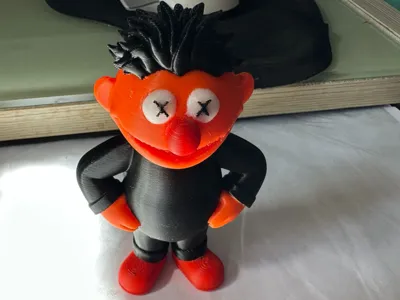 Sesame Street Ernie 4-color model
