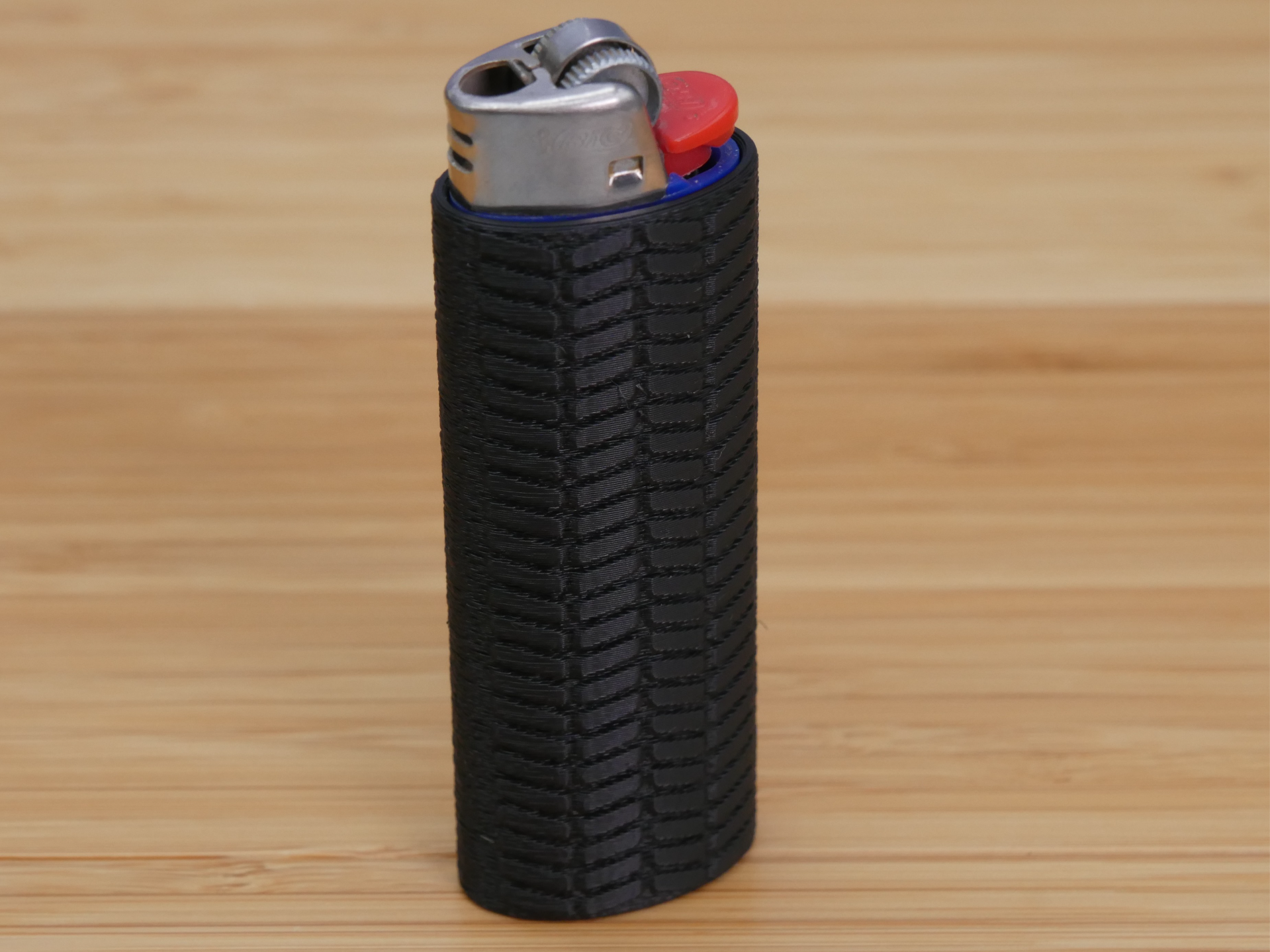 MagBack Tire Tread Grip Click Bic Lighter Sleeve