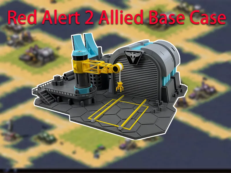 Red Alert 2 Alliied Base Case  红警2盟军基地机箱