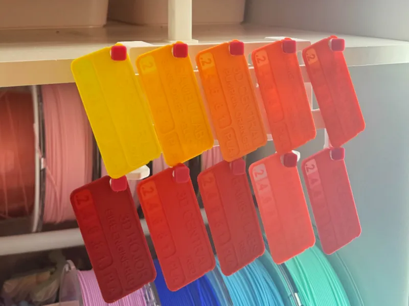 IKEA SKÅDIS Filament Sample / Swatch Hanger