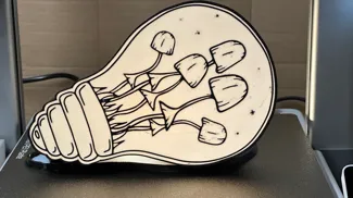 Magic Mushroom Lightbox