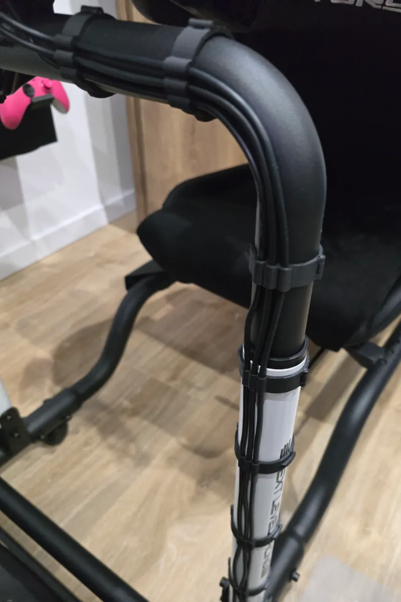 Next Level Racing cable management clips