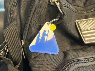 Youth Theme Keychain 2026 - Walk With Me 