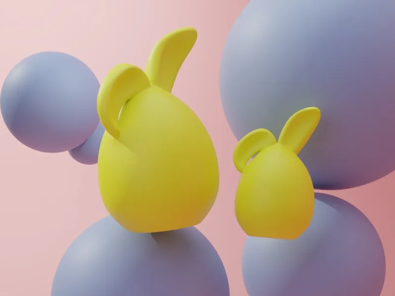 Egg with lowered ear