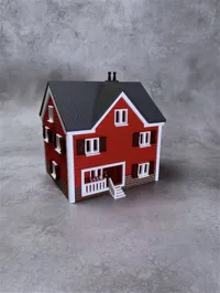 Two Story Home 7 Plate pla .2mm layer height