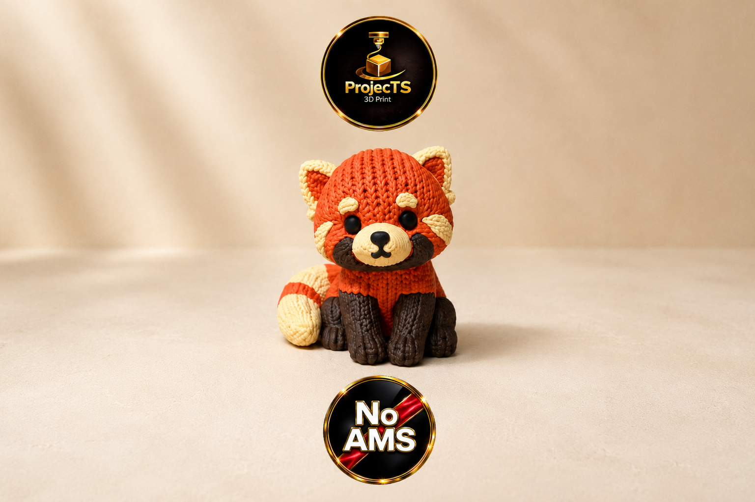 Miniatura 1 do modelo 3D Strick-Roter Panda