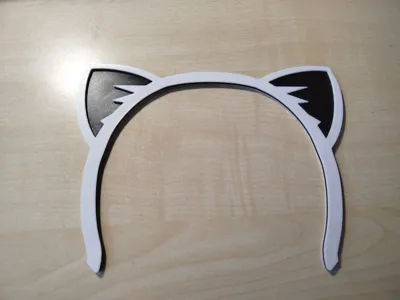 Cat ears hair hoop