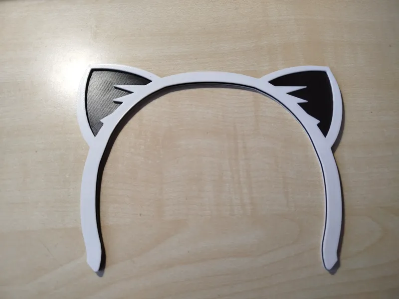 Cat ears hair hoop