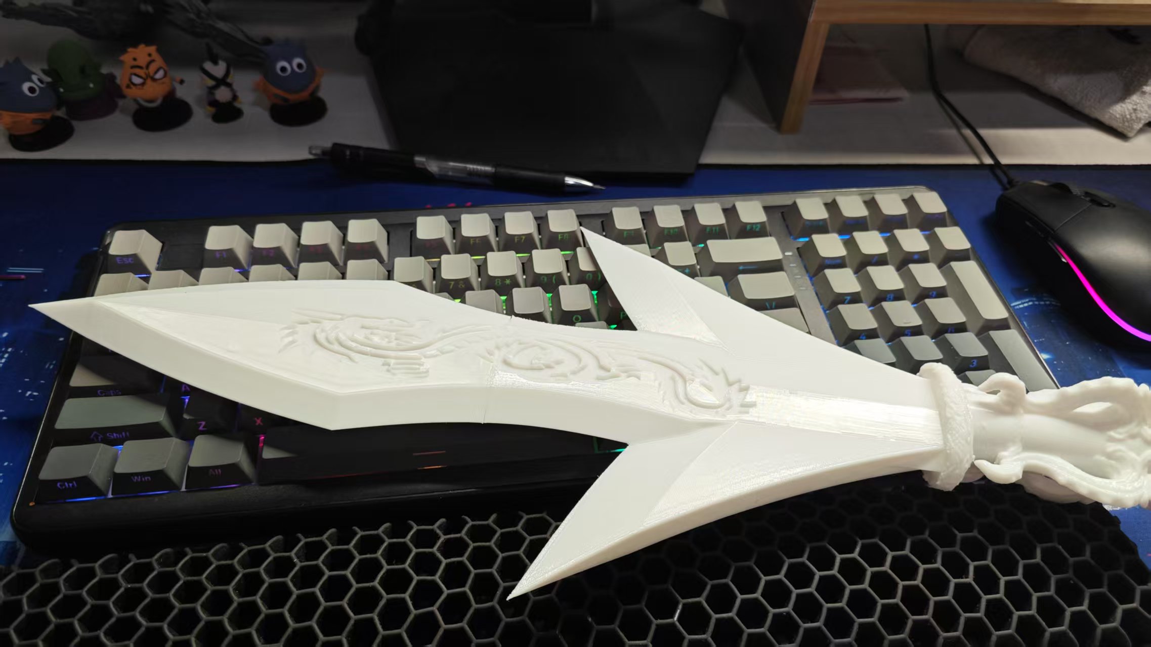 杨戬三尖两刃刀- 免费3D 打印模型- MakerWorld