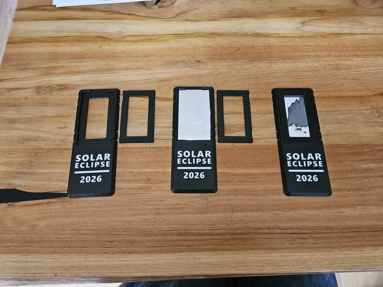 Solar Filter Film Holder for Mobile Phone view 2