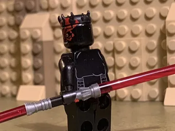 Modelo para impresión 3D: Darth Maul Lightsaber for Minifig — vista de referencia 4