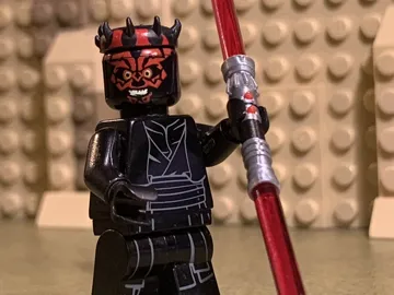 Modelo para impresión 3D: Darth Maul Lightsaber for Minifig — vista de referencia 5