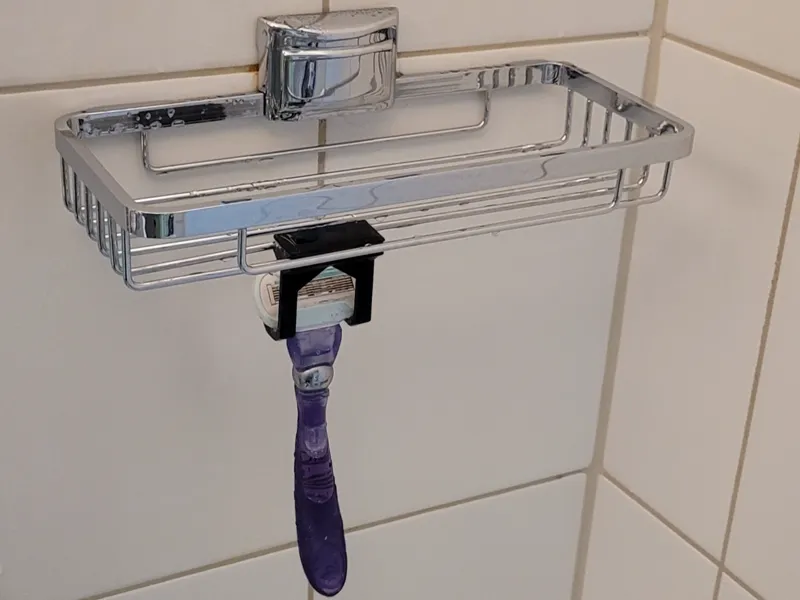 Aufhänger für Rasierer