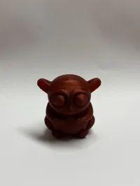Figurine de tarsier aux grands yeux — photo 2