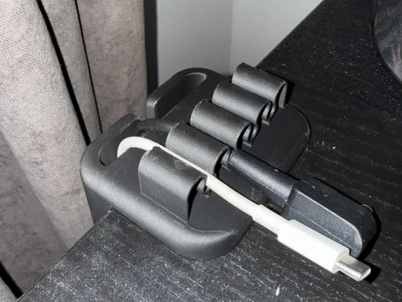 Clamp Desk Cable Organiser