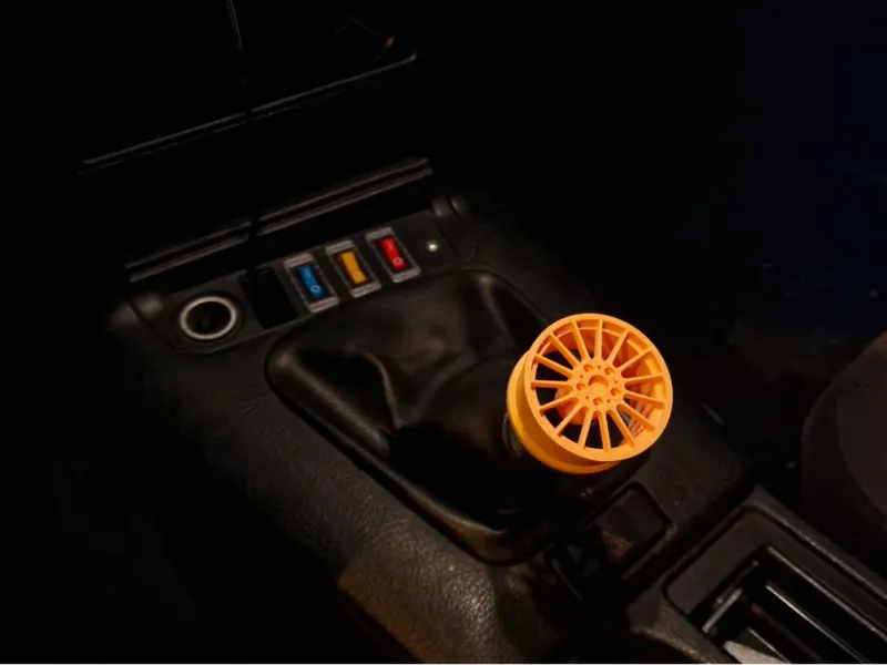 BMW gear shift knob styling 32 rim wheel