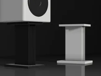 Slatted Speaker/Monitor Stands 