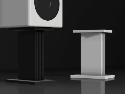 Slatted Speaker/Monitor Stands 