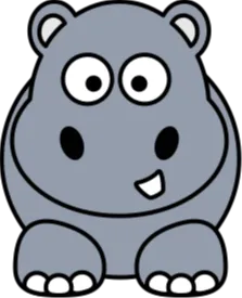 [KCLA] Hippo Keychain