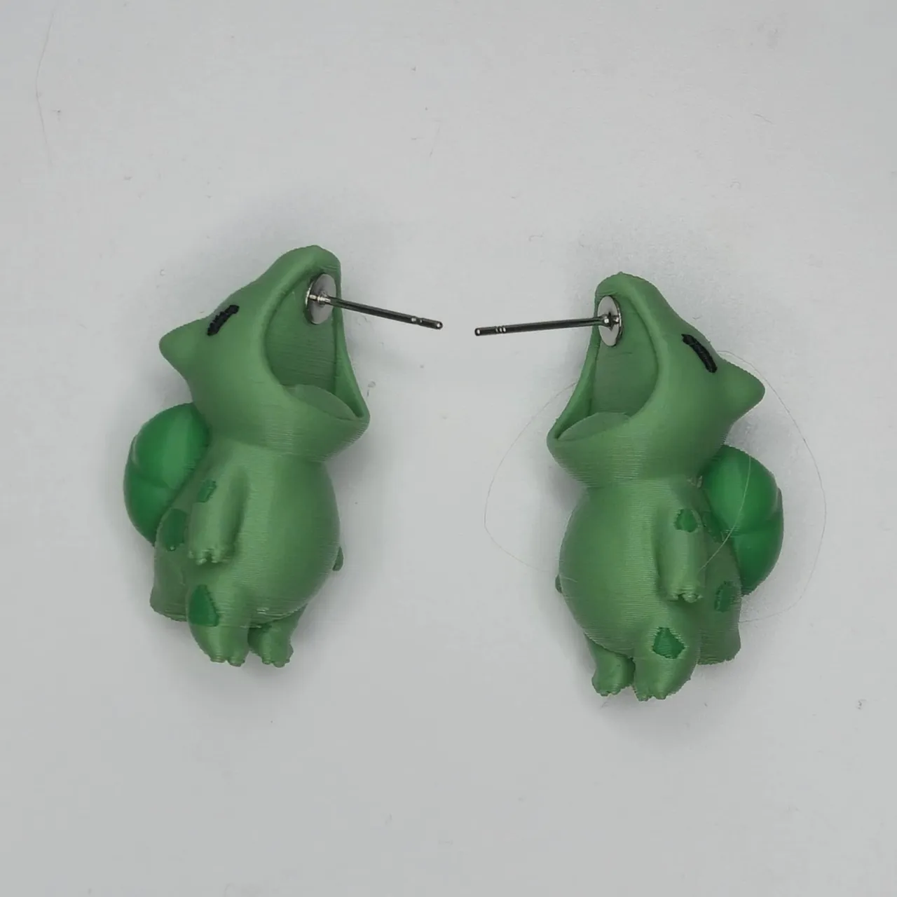 Bulbasaur Chomper Earrings view 3