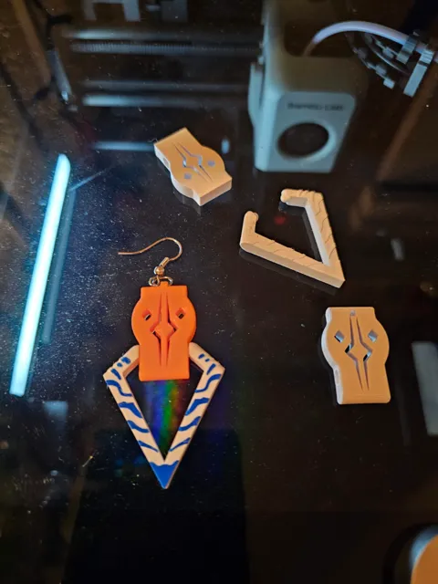 Ahsoka swivel mix and match earrings view 3