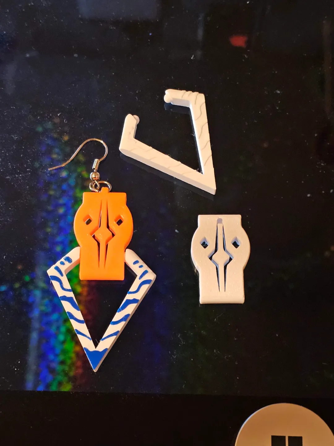 Ahsoka swivel mix and match earrings view 4