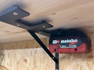 Battery Wall Mount for Metabo (CAS)
