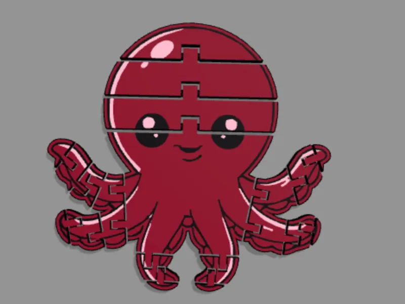 articulated octopus