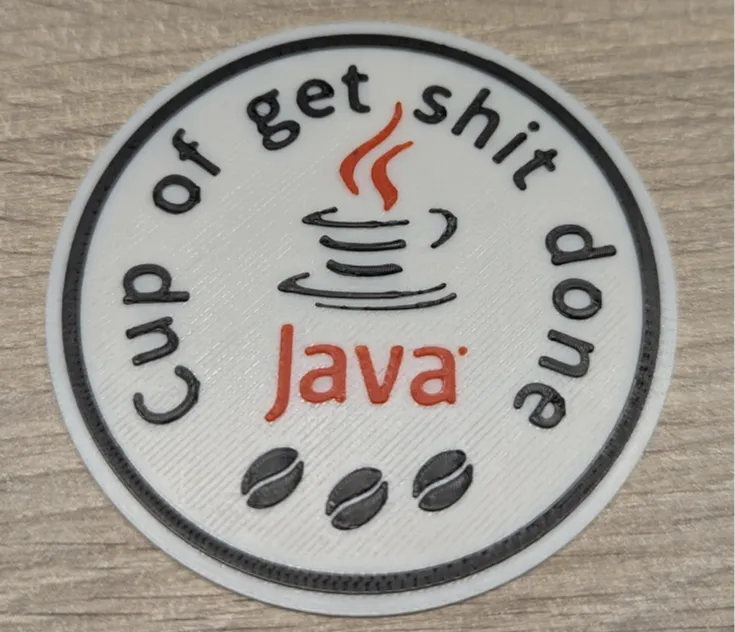 Coffee coaster Java