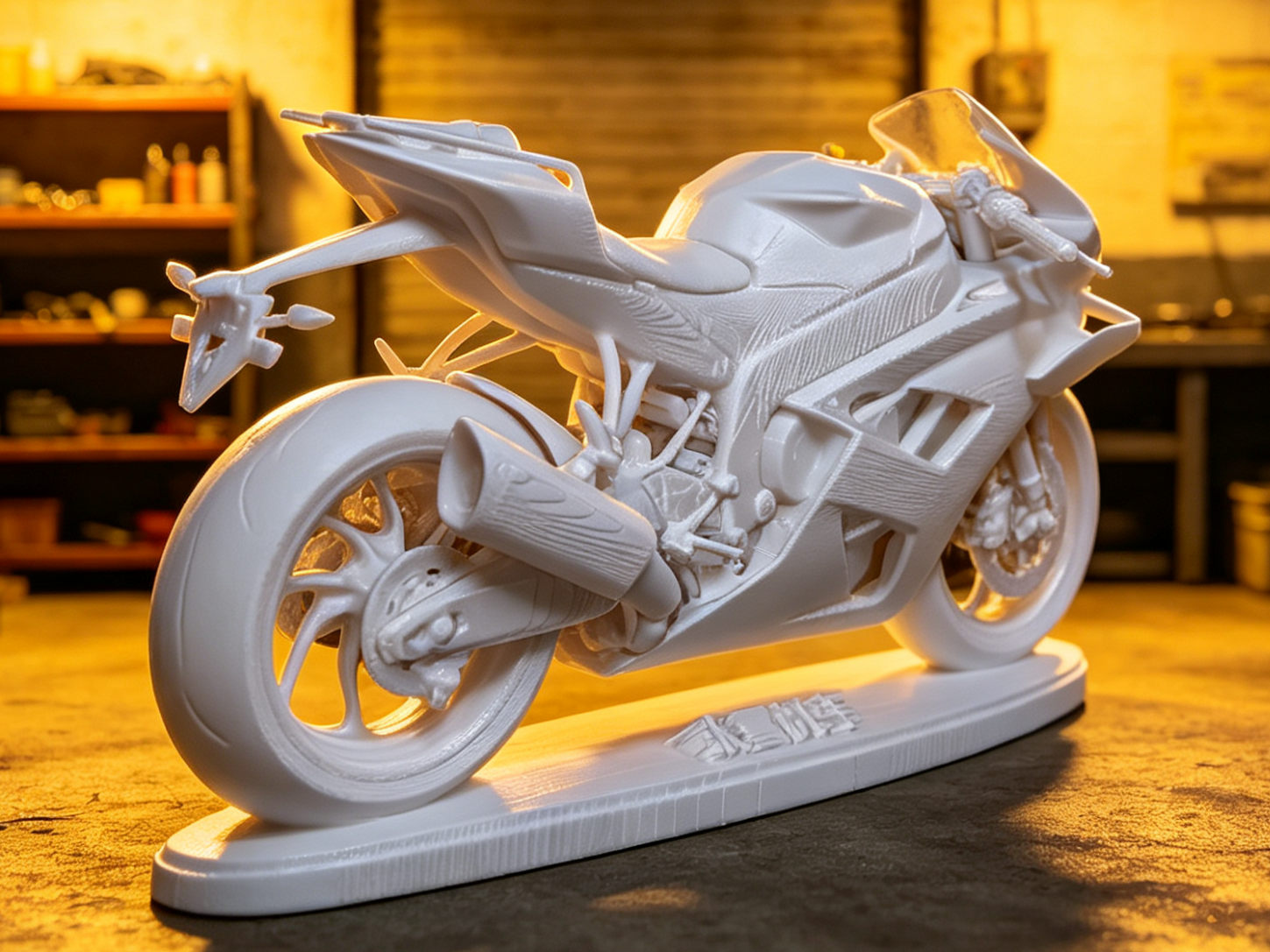 Zhang Xue Motorcycle ZX820RR - Free 3D Print Model - MakerWorld